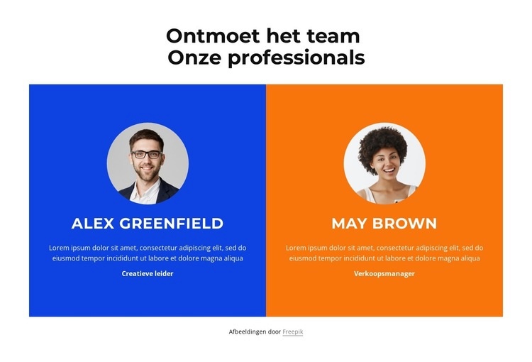 Succesvol en winstgevend Website Builder-sjablonen