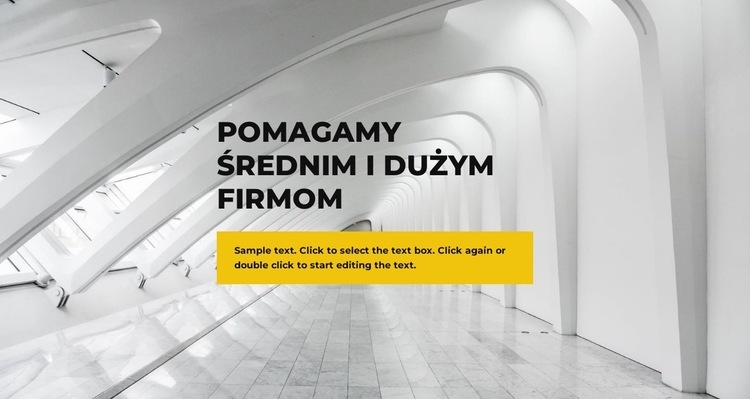 Listy pomysłów biznesowych Szablon HTML5