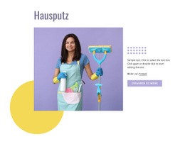 Hausputz - Anpassbarer Professioneller Website-Builder