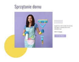 Sprzątanie Domu - Najlepszy Szablon HTML5