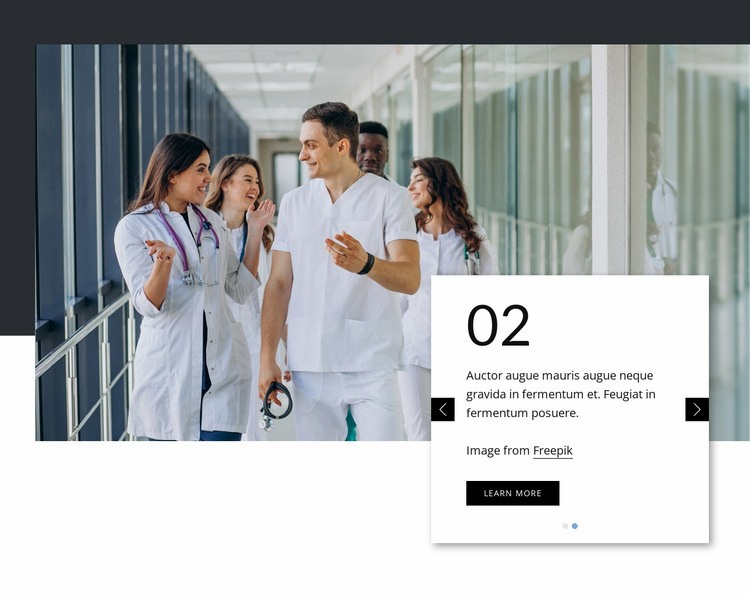 Leading primary care Squarespace Template Alternative