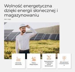 Energia Słoneczna To Najczystsza Energia - Szablon Strony HTML