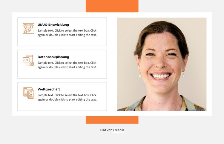 UI-Entwicklung CSS-Vorlage