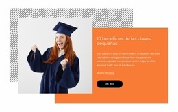 Creador De Sitios Web Multipropósito Para 10 Beneficios De Las Clases Pequeñas