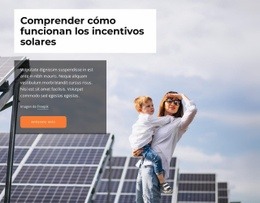 Tecnologías Solares - Creador De Sitios Web De Arrastrar Y Soltar