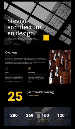 Stevige Architectuur En Design