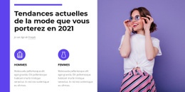 Tendances De La Mode 2021 - Build HTML Website