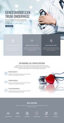 Centrum Voor Kwaliteitsgeneeskunde Gratis CSS-Websitesjabloon