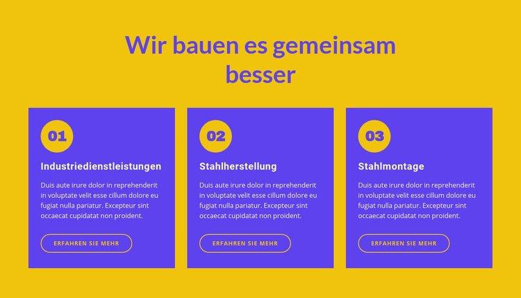 Wir bauen es besser zusammen WordPress-Theme