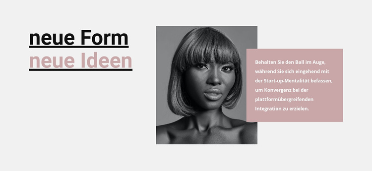 Inspiration, um etwas Neues zu schaffen WordPress-Theme