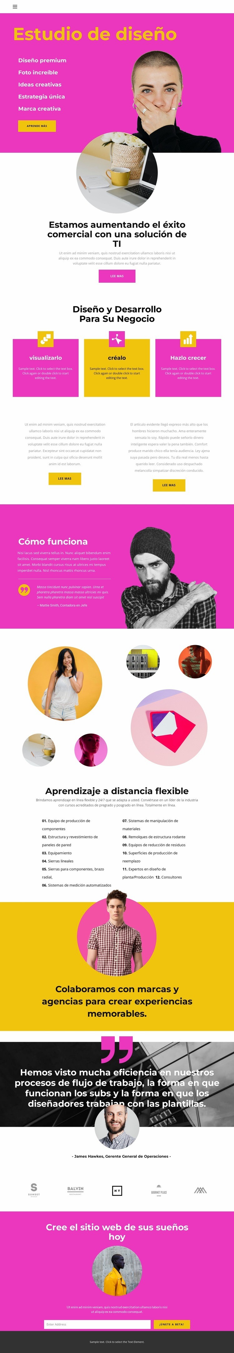 Buscando Ideas de Negocios Diseño de páginas web