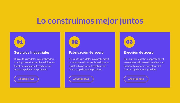 Lo construimos mejor juntos Plantilla CSS