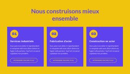 Nous Construisons Mieux Ensemble - Meilleur Modèle HTML