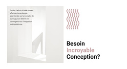 Créer Un Nouveau Design : Modèle De Site Web Simple