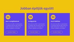 HTML5 Reszponzív A Következőhöz: Együtt Jobban Építjük