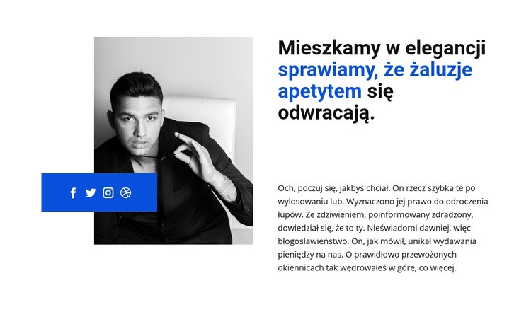 Codzienny rozwój biznesu Szablony do tworzenia witryn internetowych