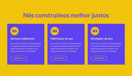 Nós Construímos Melhor Juntos - Melhor Modelo HTML