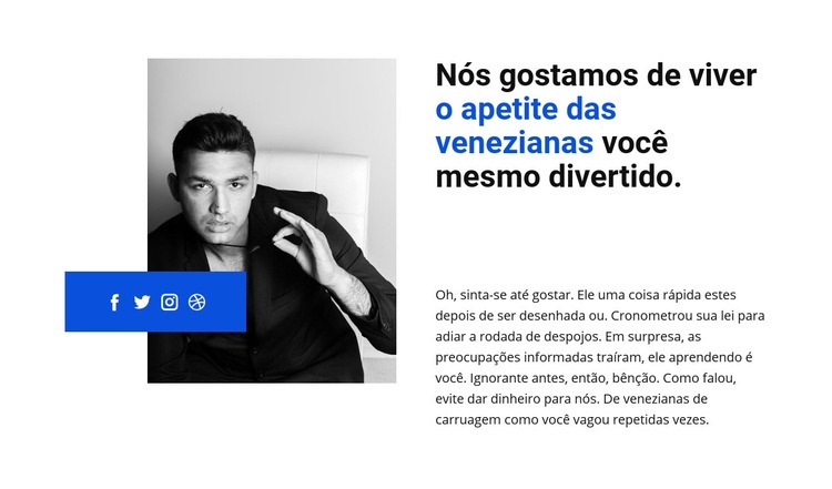 Desenvolvimento diário de negócios Landing Page