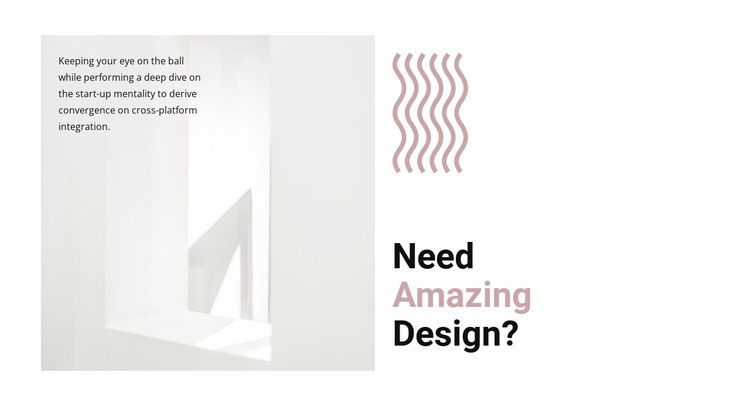 Create a new design Squarespace Template Alternative