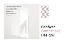 Skapa En Ny Design - Webbplats Med Nedladdning Av HTML-Mall