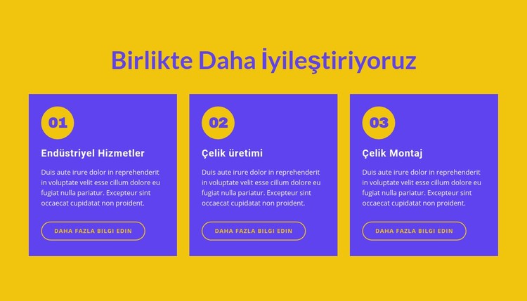 Birlikte daha iyi inşa ediyoruz CSS Şablonu