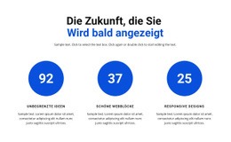 Arbeit In Infografiken – Mehrzweck-Einseitenvorlage