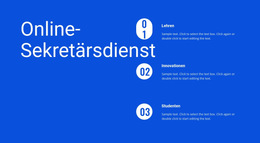 Online-Hilfe – Fertiges Website-Design