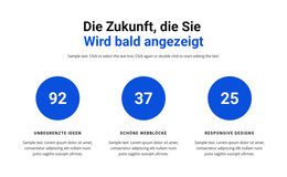 Arbeit In Infografiken – Modernes WordPress-Theme