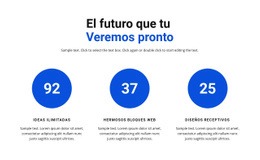 Impresionante Página De Destino Para Trabajar En Infografías