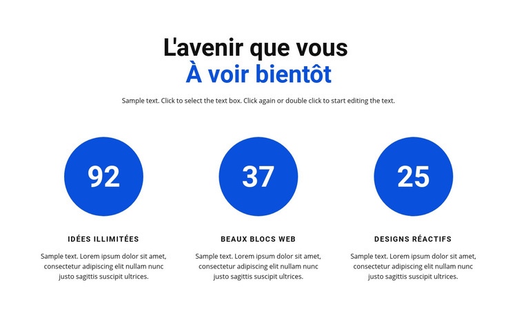 Travailler en infographie Modèles de constructeur de sites Web