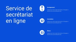 Support En Ligne - Page De Destination Créative Et Polyvalente