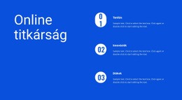 Online Segítség – Céloldal