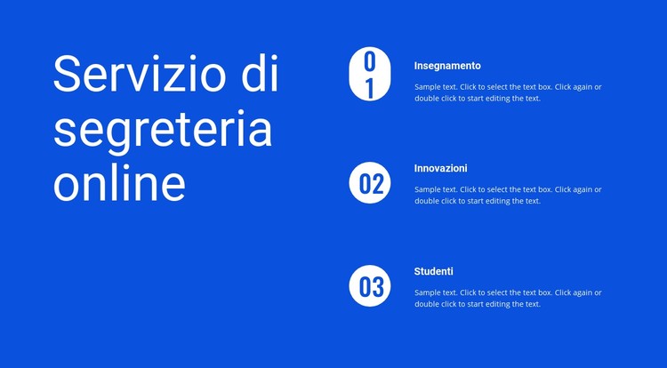 Supporto online Modello CSS