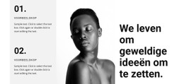 We Leven Naar Onze Ideeën