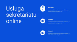 Wsparcie Online - Szablon Strony Docelowej