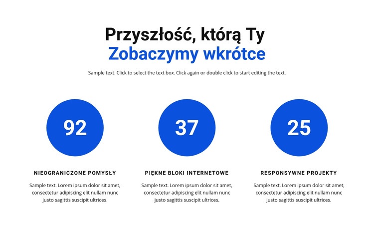 Pracuj w infografikach Szablon HTML5