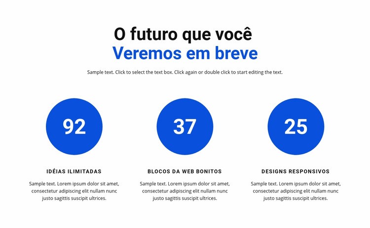 Trabalho em infográficos Landing Page