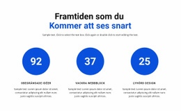 Arbeta Med Infografik Ensidig Webbplats