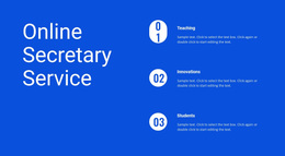 Online Support Website Design