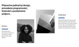 Práce Designového Studia – Responzivní Šablona Webu