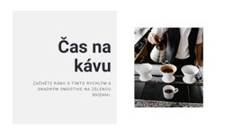 Vaření Perfektní Kávy – Kreativní Víceúčelové Téma WordPress