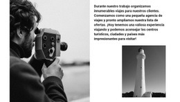 Fotógrafo De Paisajes - HTML Creator