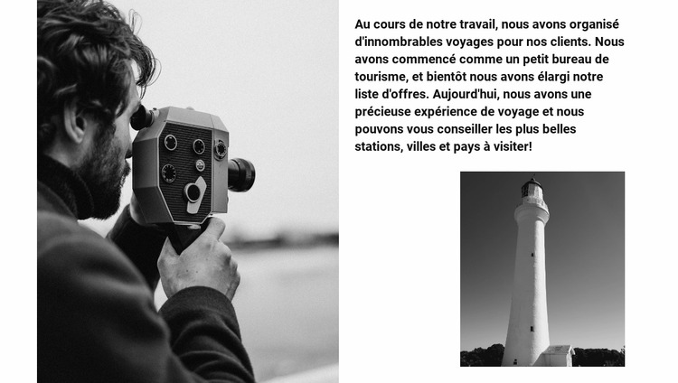 Photographe de paysage Modèle Joomla