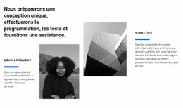 Travail En Studio De Design – Inspiration De Modèle D'Une Page