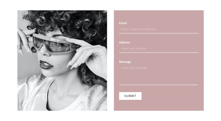 Write to our stylists Html Code Example