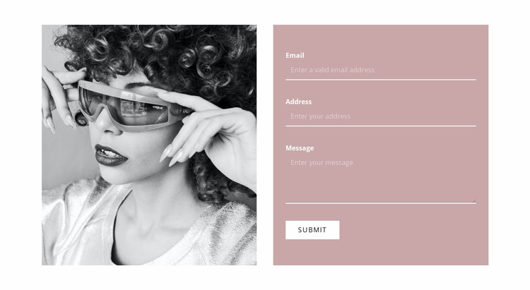 Write to our stylists Html Website Builder