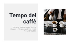 Modello Di Progettazione Per Preparare Il Caffè Perfetto