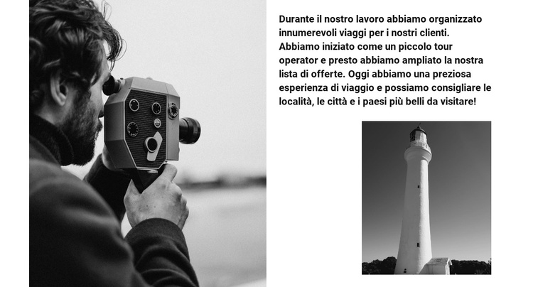 Fotografo paesaggista Tema WordPress