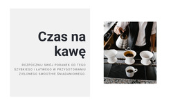 Parzenie Idealnej Kawy - Gotowy Motyw Strony