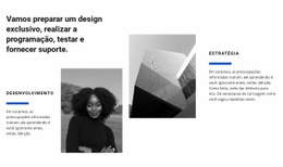 Web Design Incrível Para Trabalho De Estúdio De Design